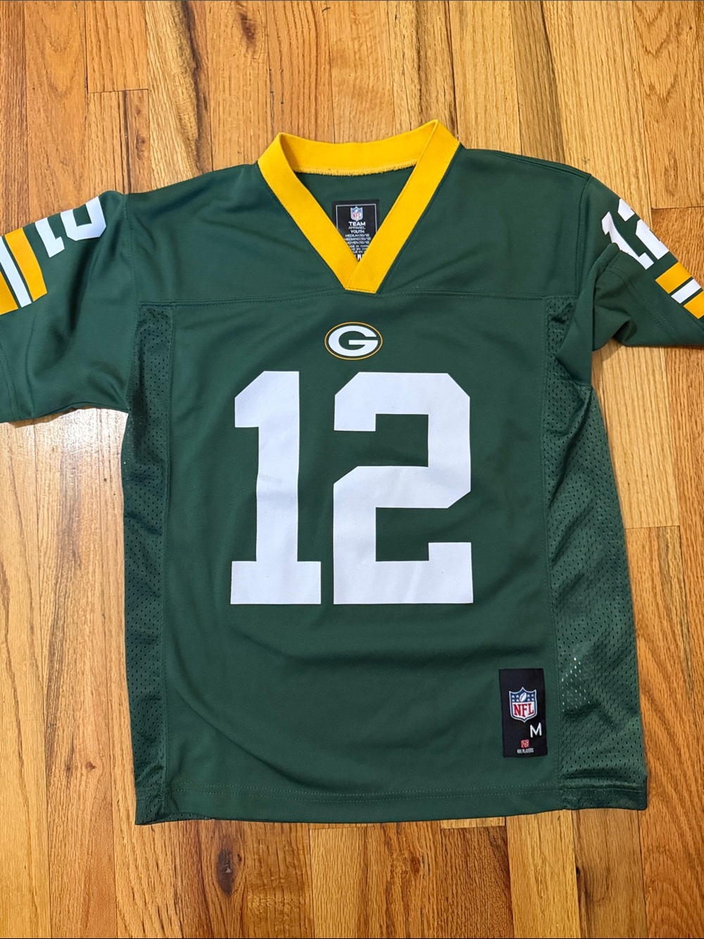 Green Bay Packers #12 Rodgers NFL Jersey - Green & Yellow